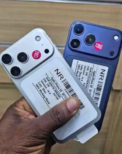 iPhone XR en 17 pro max