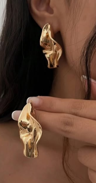 Beautiful fashionable earrings