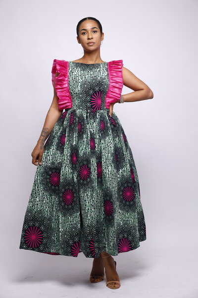 Robe dos nu élégante