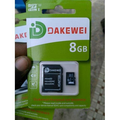 Carte MicroSD Dakewei 8GB
