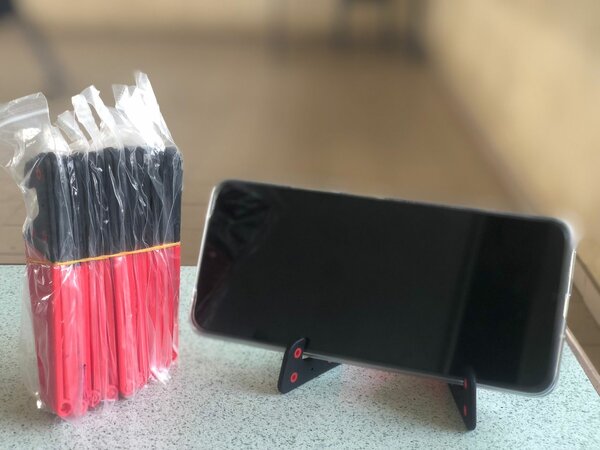 Support téléphone pliable compact