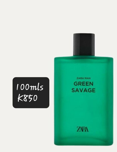 zara man green savage