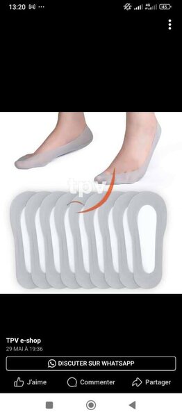 Chaussettes Invisibles Confort