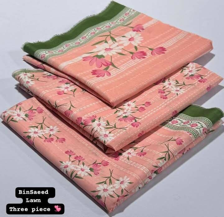Bin saeed printed lawn
