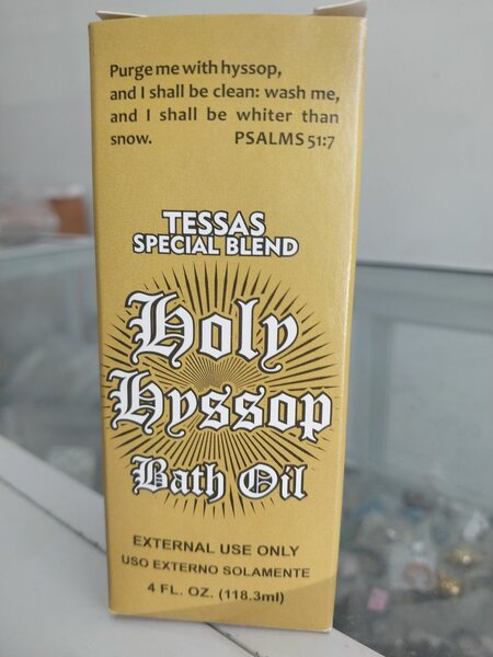 Holy Hyssop Bath Oil