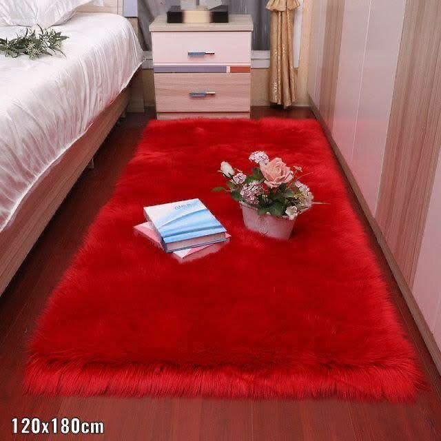 Fluffy carpet