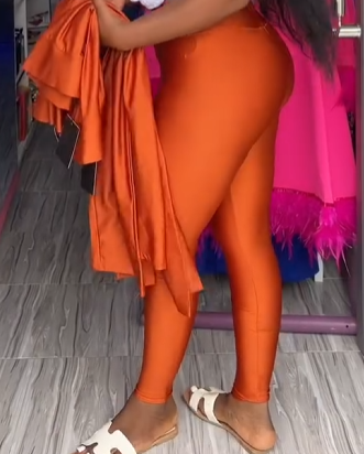 Sweatpants orange