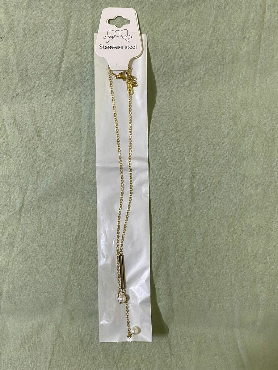 Collier acier inoxydable élégant