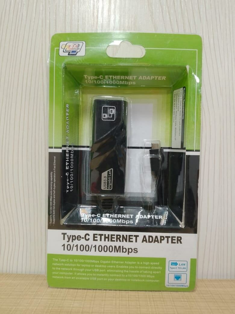 Adaptateur Ethernet Type-C