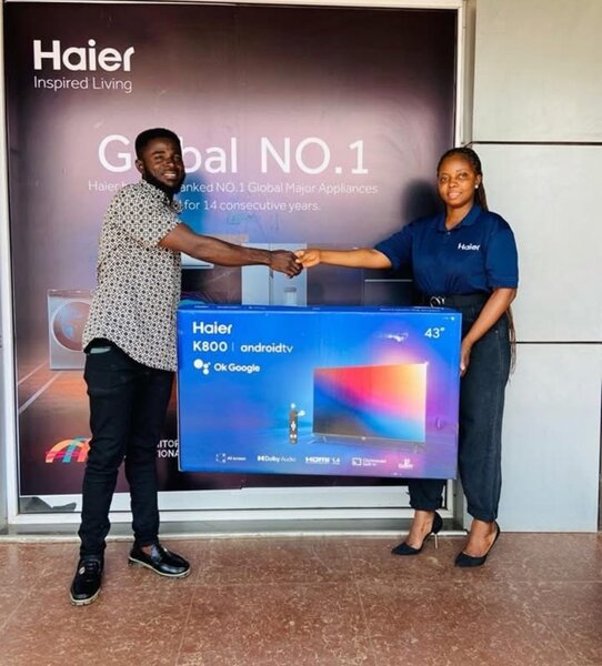 HAIER [ 43" FULL HD ANDROID 11 OS FRAMELESS SMART TV | H43K8