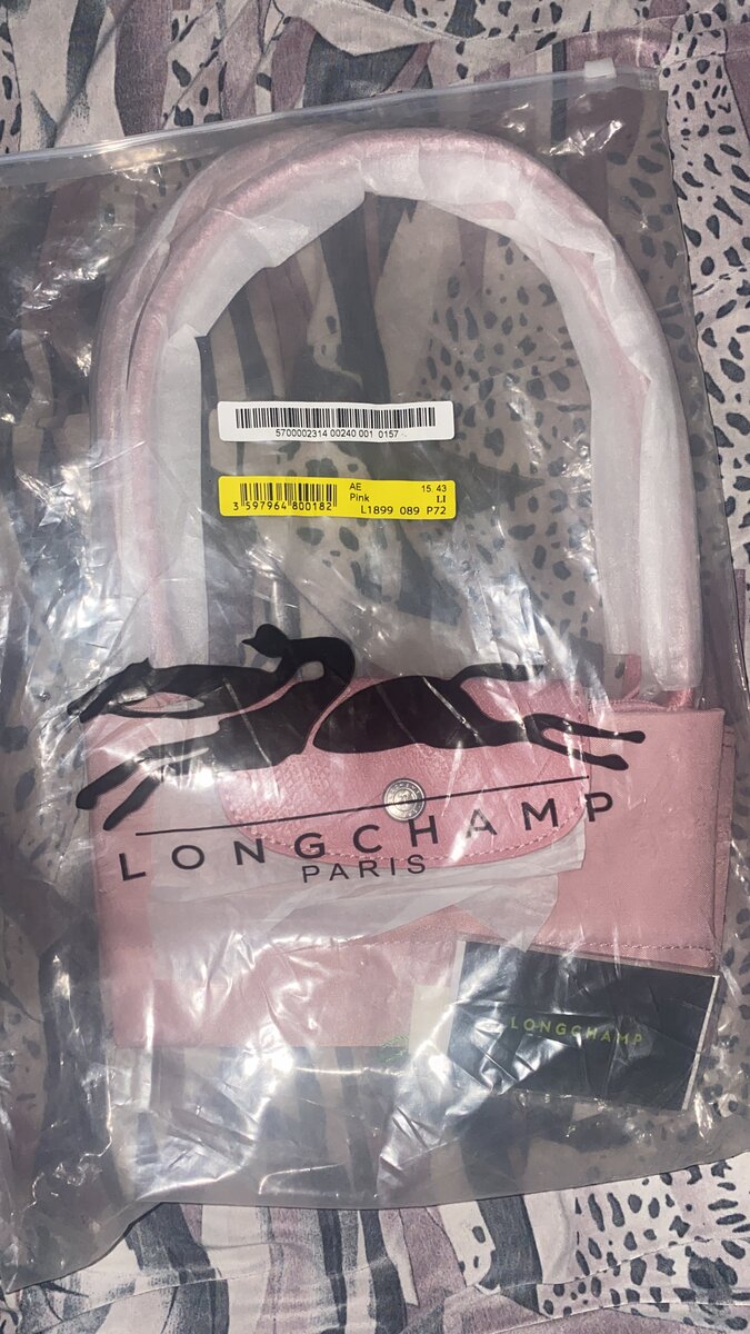 Sac Longchamp Rose Classique