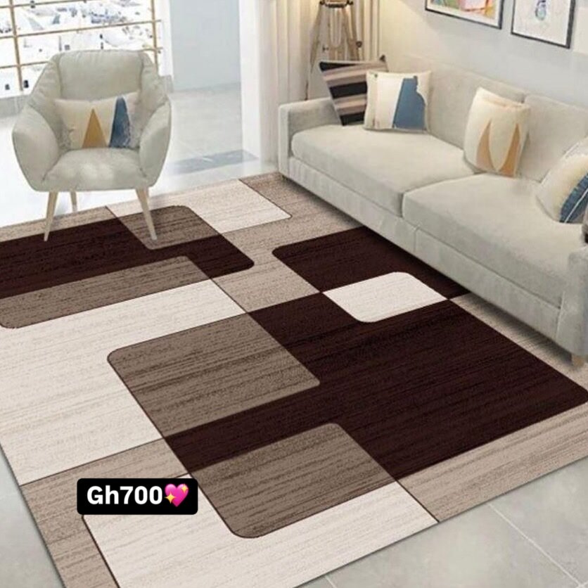 Beautiful and cozy patterned carpet