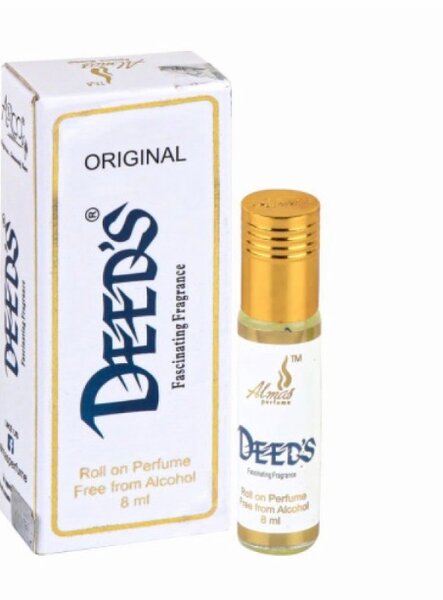 Parfum roll-on sans alcool 8ml