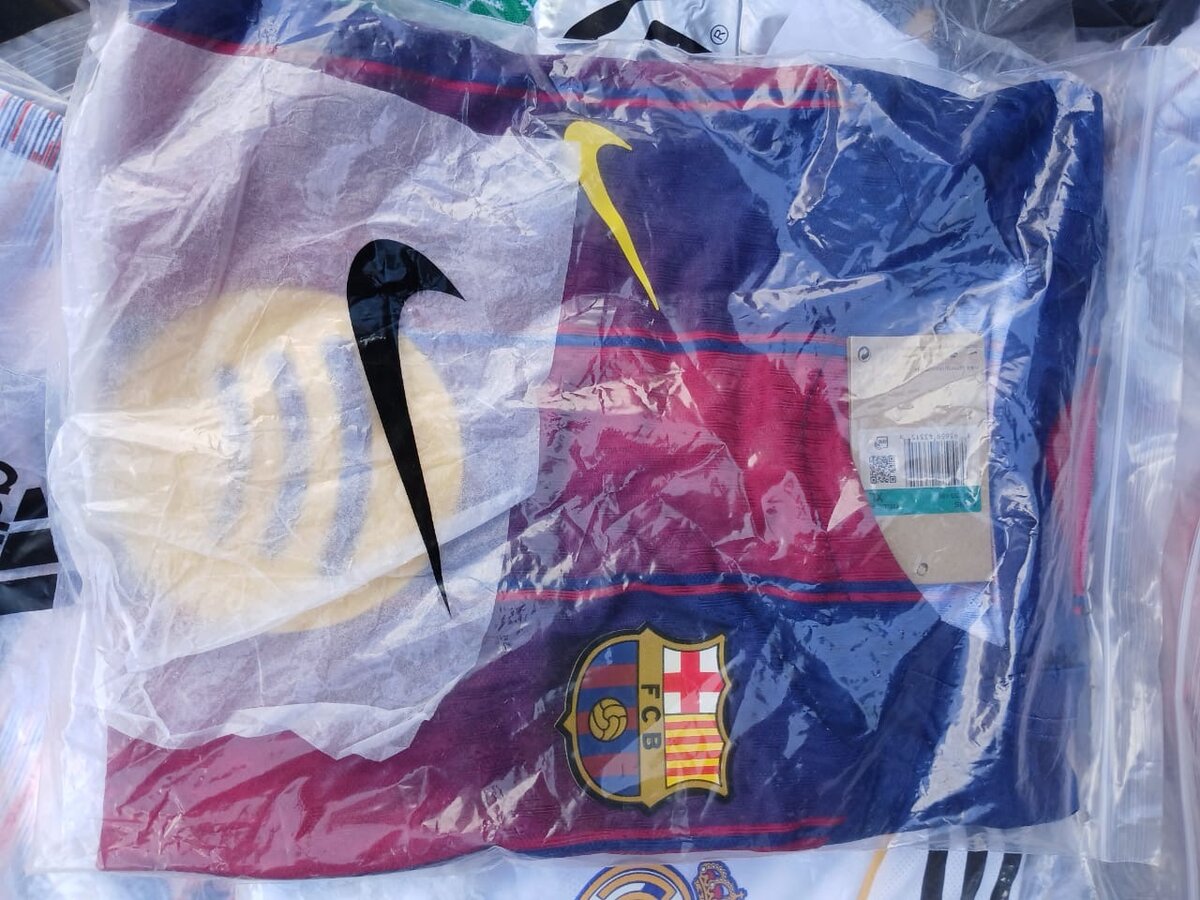 Maillot BARCA et RÉAL ORIGINAL