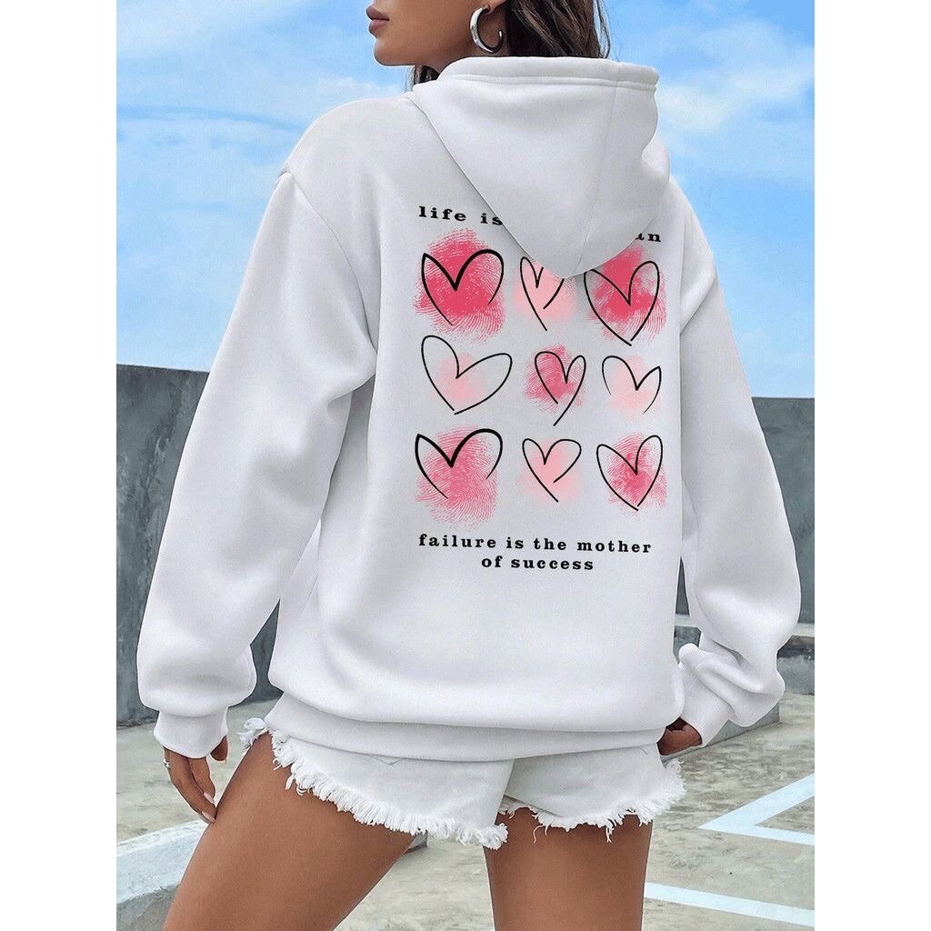 Sweat à Capuche Style Décontracté