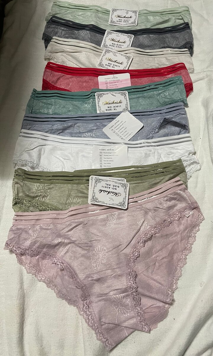 Culottes en dentelle confort