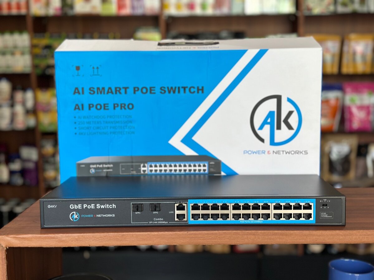 24 port Poe switch
