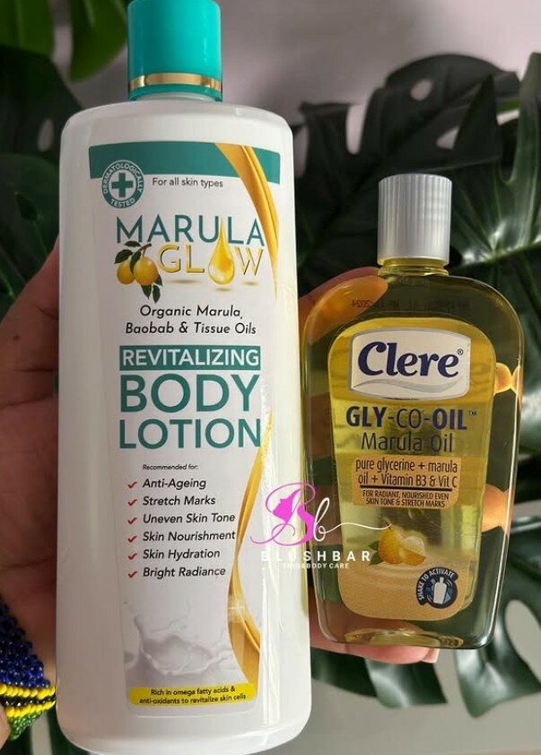 Marula Glow for Radiant Skin & Even Skin  Combo