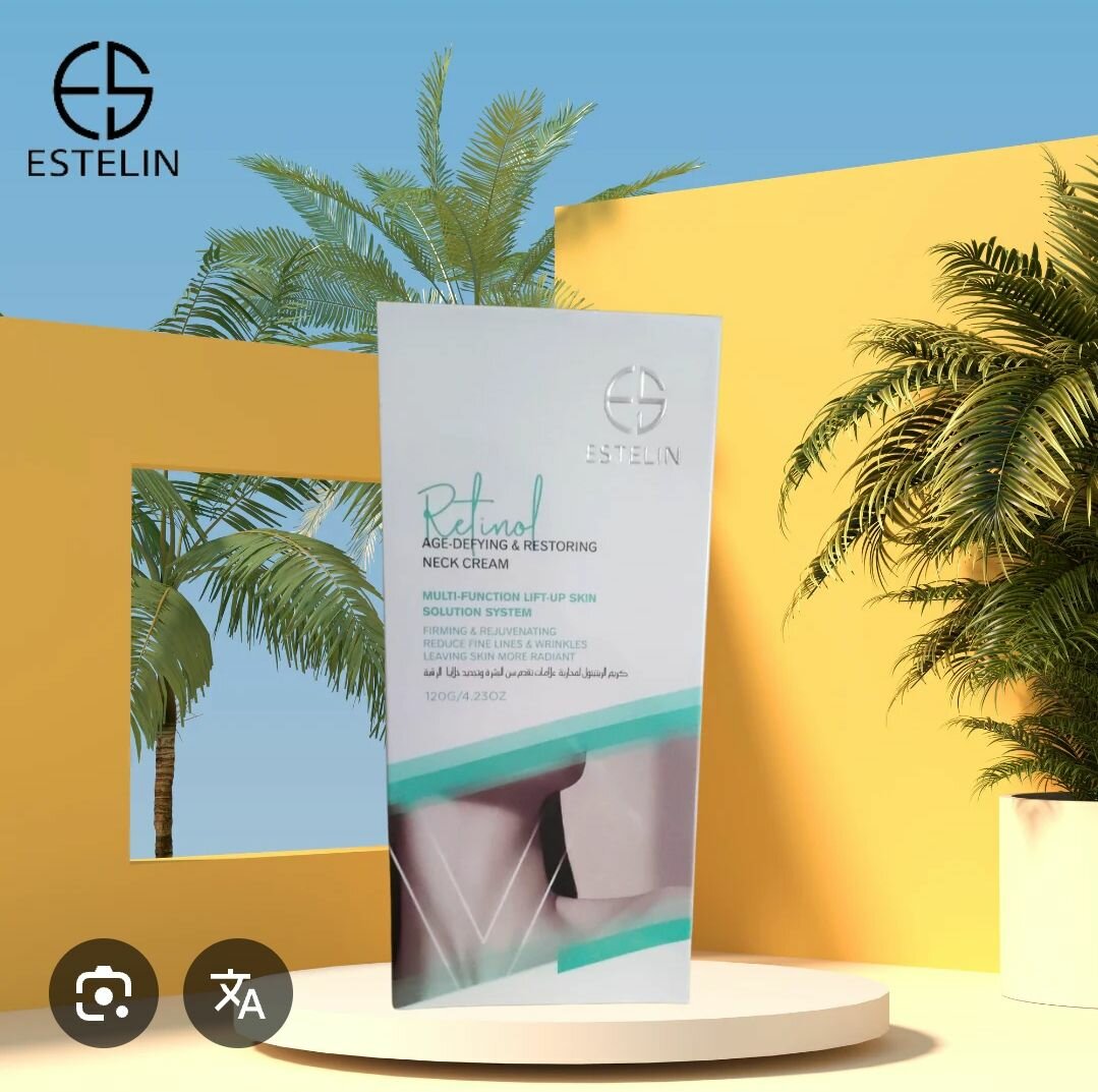 Crème Cou Raffermissante Retinol Estelin