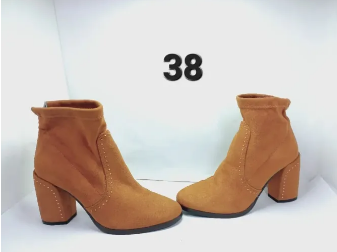38 size stylish design block heel boots for women and girls