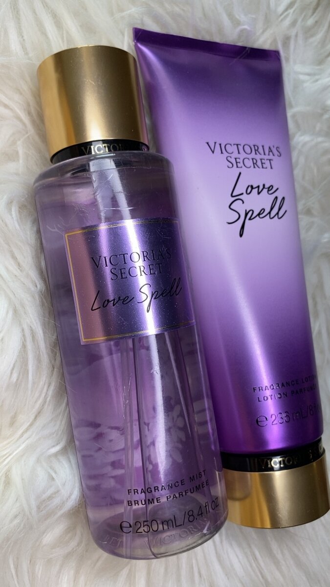 Vs body splash and cream