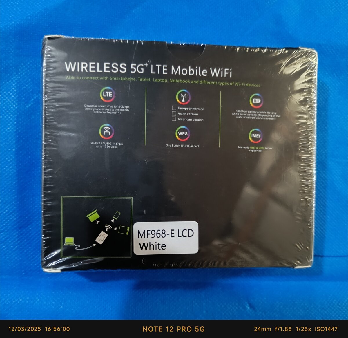 Wifi pocket Universel 5G