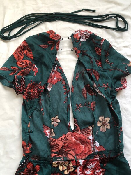 PLT Floral Lace Back Dress