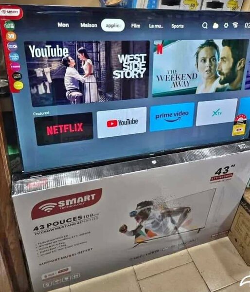 Smart TV 43 pouces HD