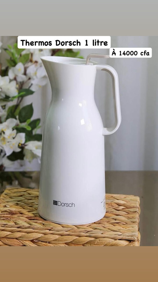 ترموس دورش 1 لتر مزدوج الجدار