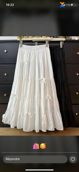 Jupe longue élégante femme