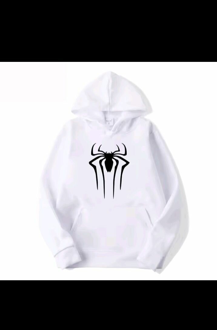 Hoodie à motif araignée