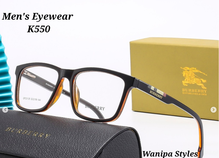 Premium, Stylish & Branded Eyewear for Men's Burberry brown