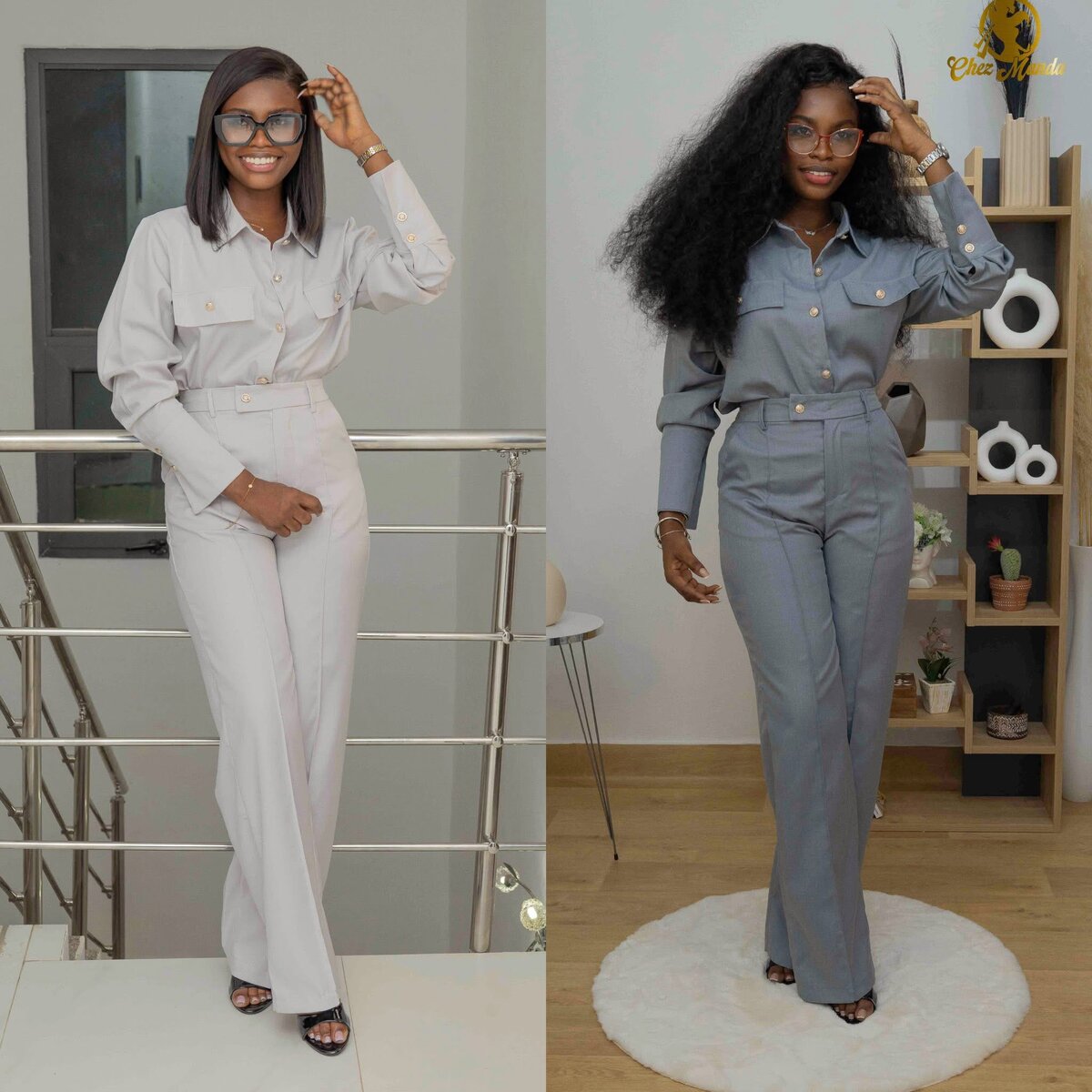 Ensemble Pantalon Élégant Femme