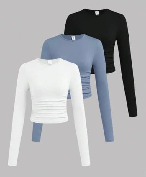 Lot de Tops Longs Manches