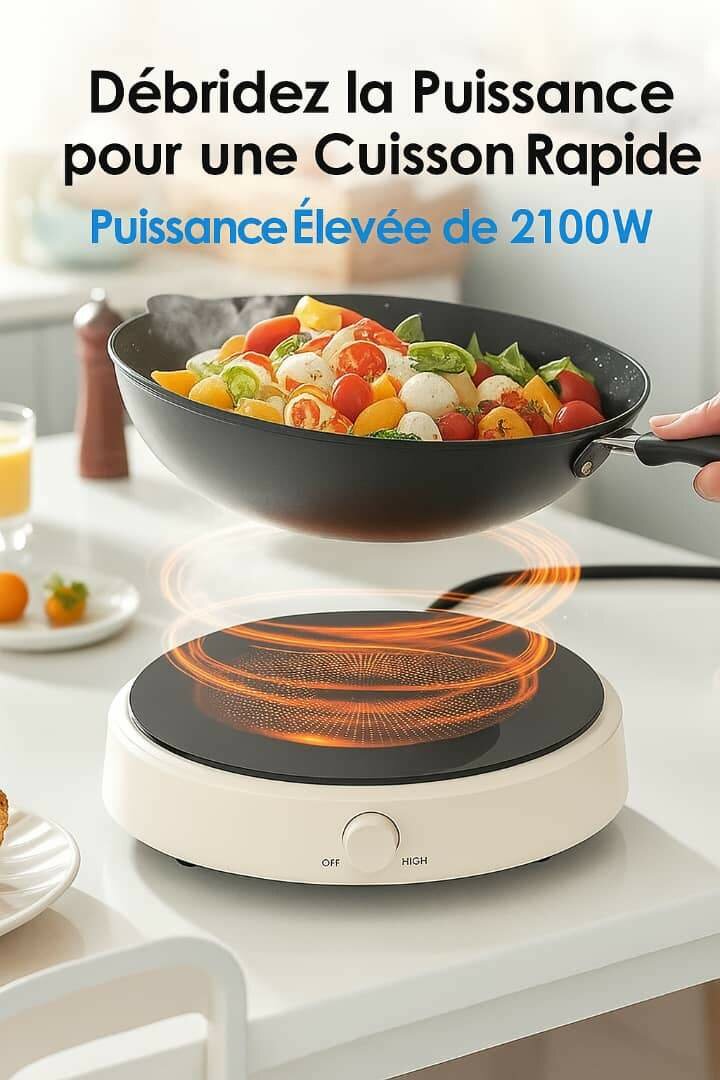 Plaque Chauffante Électrique 2100W