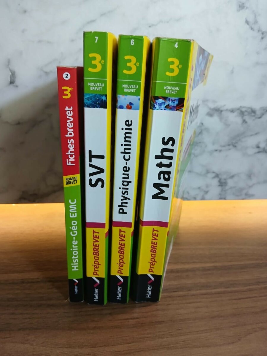 Set de Livres Prépa Brevet 3e