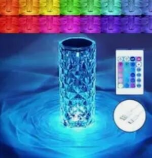 Lampe Cristal LED RGB Ambiance