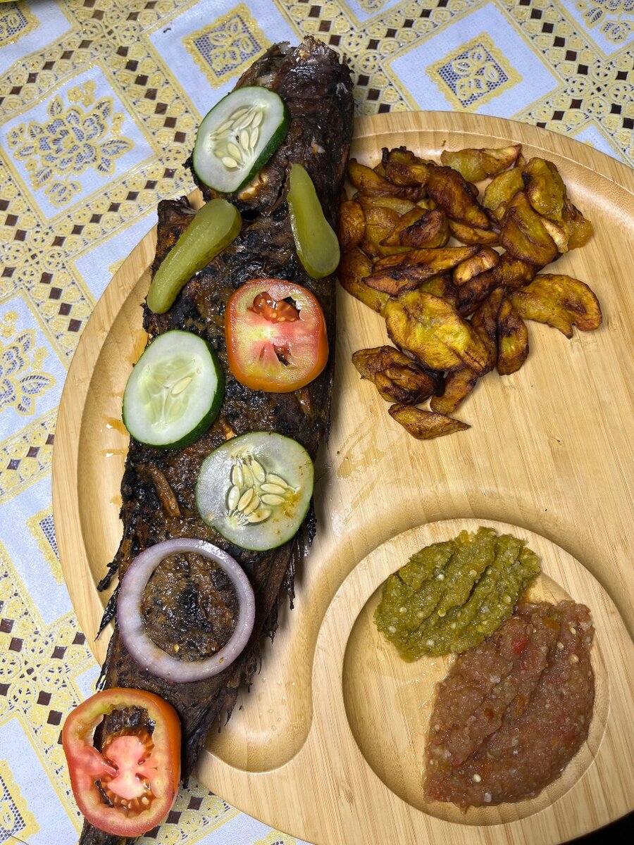 Poisson braisé savoureux