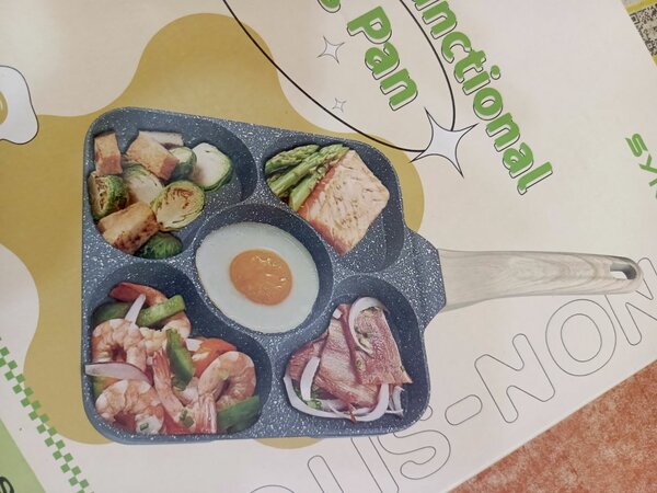 Sectional Non-stick Breakfast Frying pan