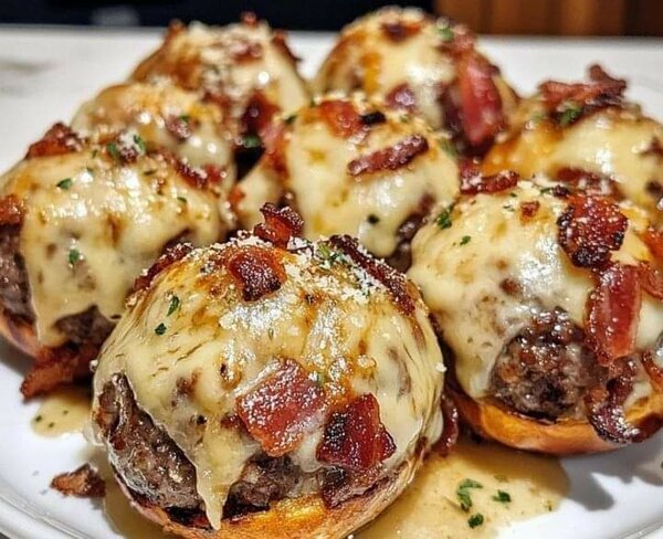 Champignons farcis au fromage