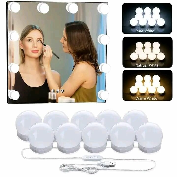 Ampoule pour miroir, et décora