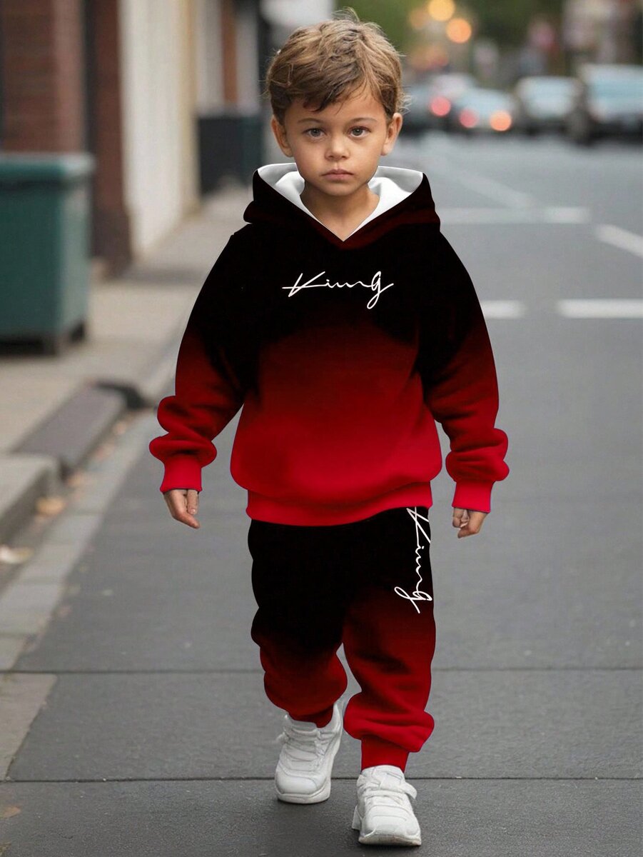 Ensemble enfant dégradé stylé