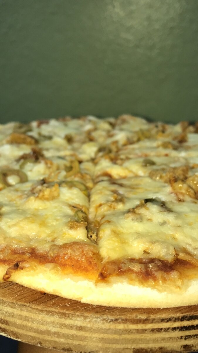 Pizza au poulet