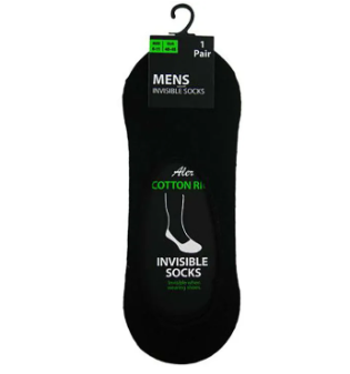 socks for men, loafer socks, brand socks, high-quality socks for men black