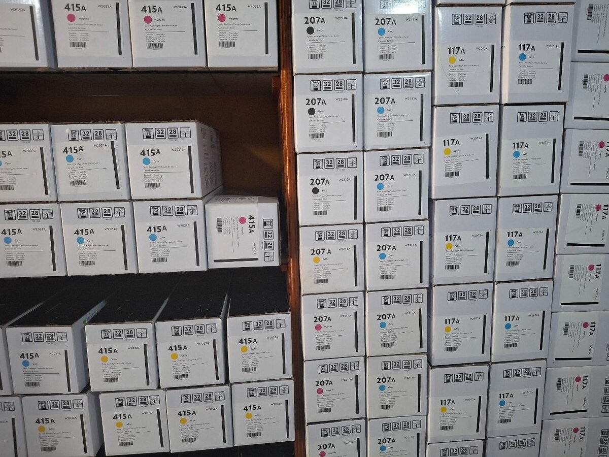 Printer toner cartridges hp/canon.