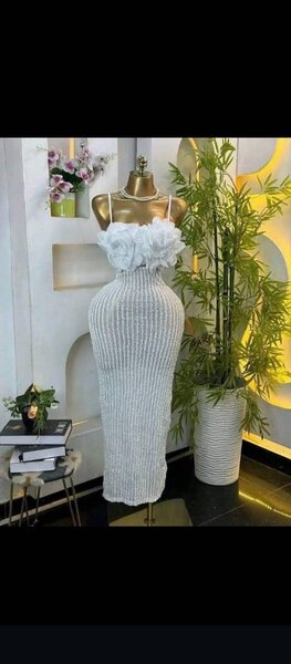 Robe élégante sans manches