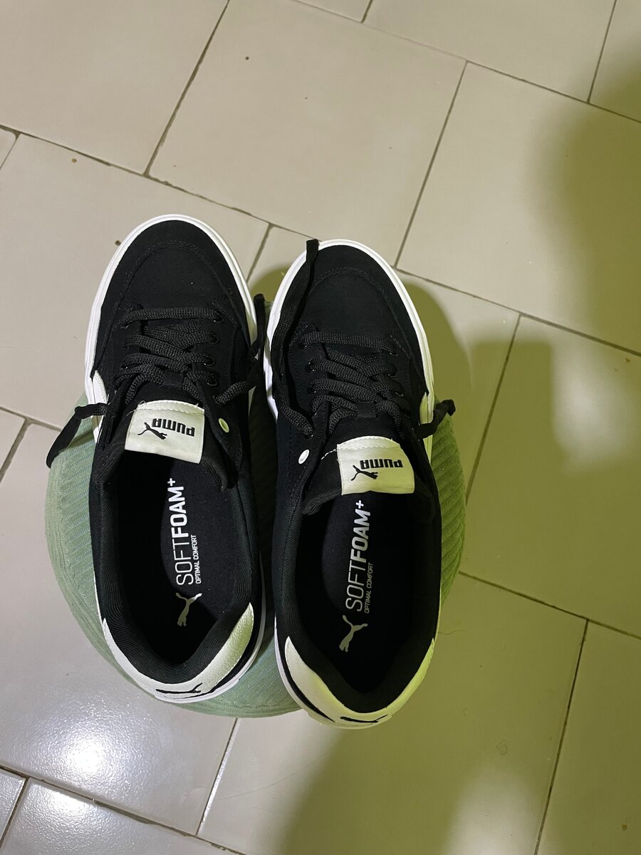 Chaussures Puma SoftFoam noires