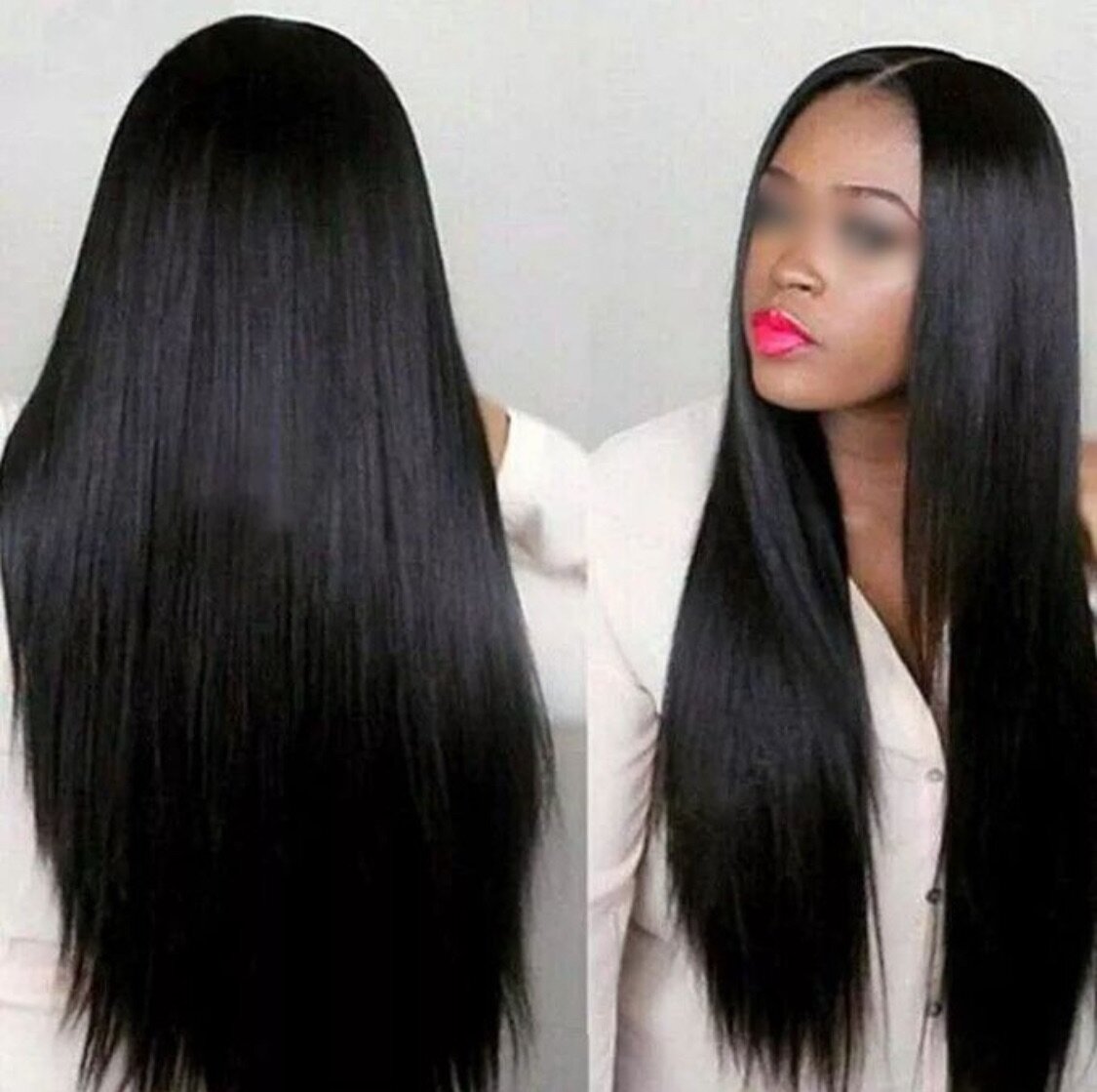 Wig Women Long Straight Hair M