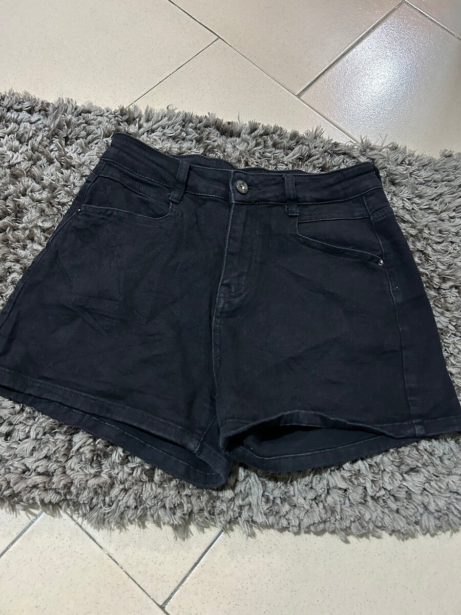 Shorts en jean et imprimés