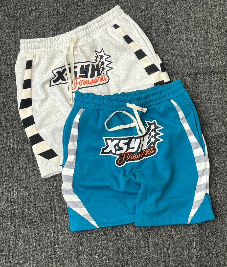 Shorts de sport colorés Coton